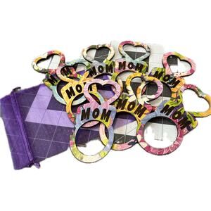Floral Mother’s Day Napkin Rings – Set of 8 | Easter Table Decor